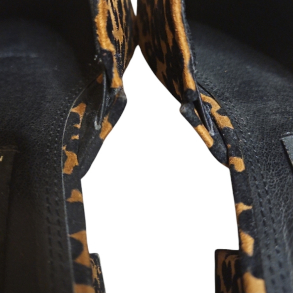 Steven By Steve Madden - Textured Cheetah Mules H… - image 8